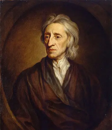 John Locke, the first to develop a liberal philosophy