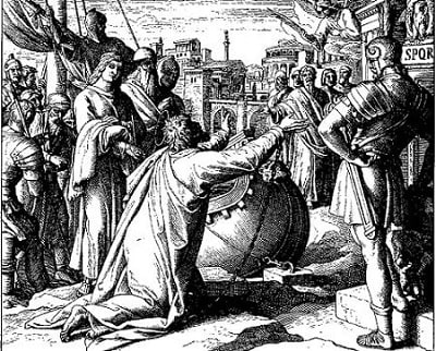 Paul Arrives in Rome, from Die Bibel in Bildern
