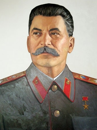 Portrait of Joseph Stalin at the Stalin Museum in Batumi