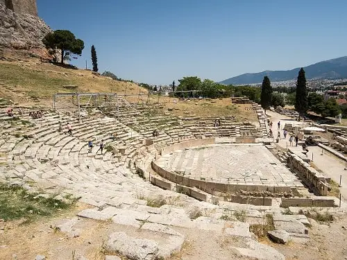 View of the Theatre and Sanctuary of Dionysus