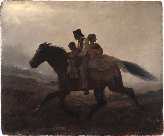 Eastman Johnson, A Ride for Liberty The Fugitive Slaves