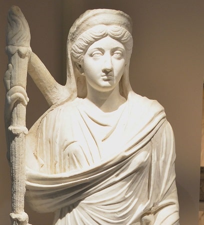 Statue of Lucilla depicted as the goddess Ceres