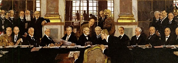 The Signing of Peace in the Hall of Mirrors, by Sir William Orpen