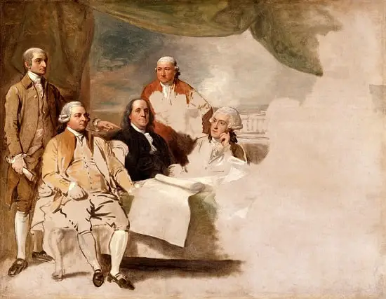Treaty of Paris, by Benjamin West