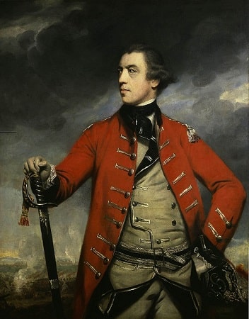 General John Burgoyne portrait by Sir Joshua Reynolds